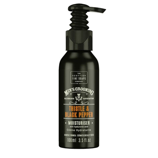 The Scottish Fine Soaps Company Thistle & Black Pepper Moisturiser 100Ml Pump Bottle