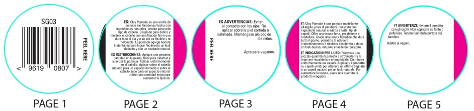 Slick Gorilla Firm Hold Clay Pomade for Men | 2.5 Oz |