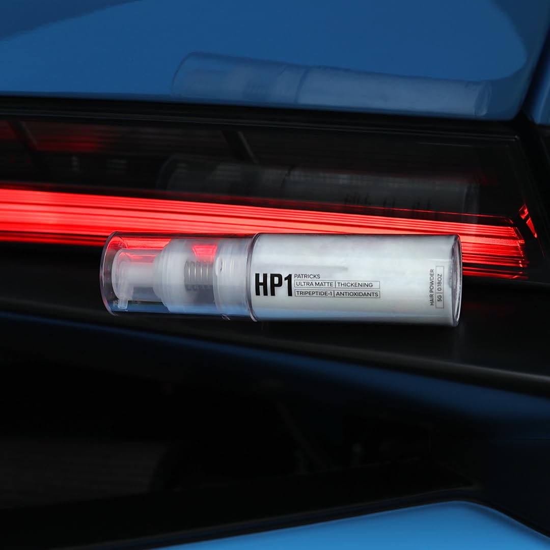 Patrick's HP1 Anti-Hair Loss Powder for Men – High-Performance Formula for Thickening, Scalp Health & Matte Texture – Biotinoyl Tripeptide-1, Ginger Root & Hairdian – Light to Medium Hold