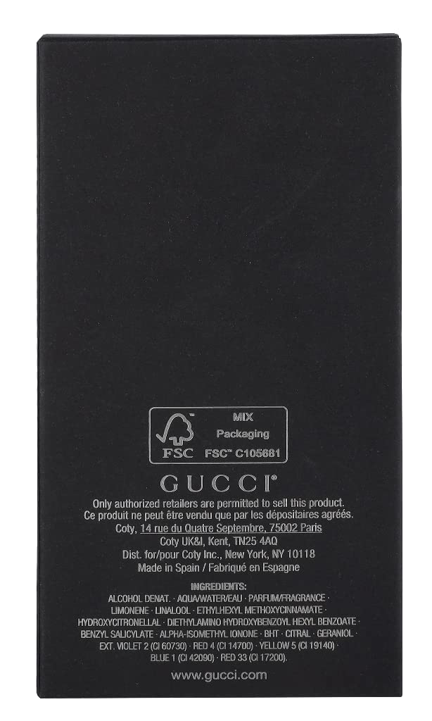 Gucci Guilty Eau De Toilette Spray for Men, 3.0 Ounce