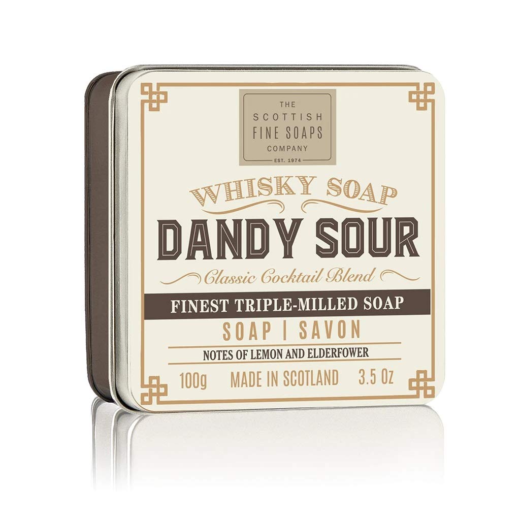 The Scottish Fine Soaps Company Scottish Soap Soap in a Tin Dandy Sour