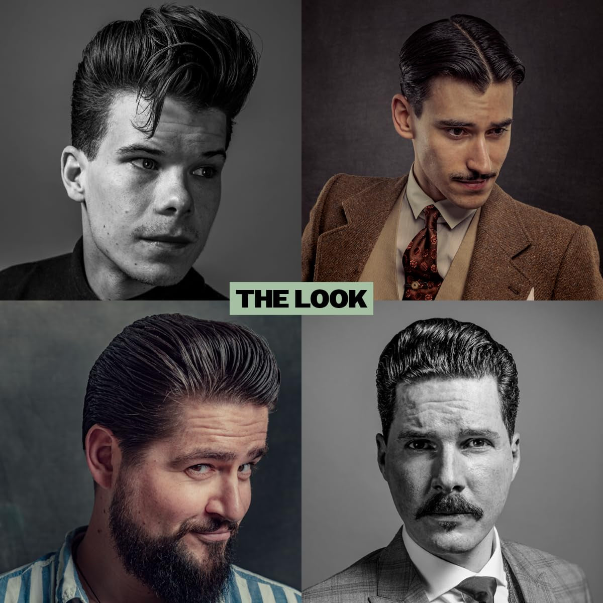 Reuzel Green Grease Pomade, Medium All Day Hold, Oil-Based Styling Wax, Medium Shine and Flake Free, Easy to Wash Out, for All Hair Types, 1.3 Oz