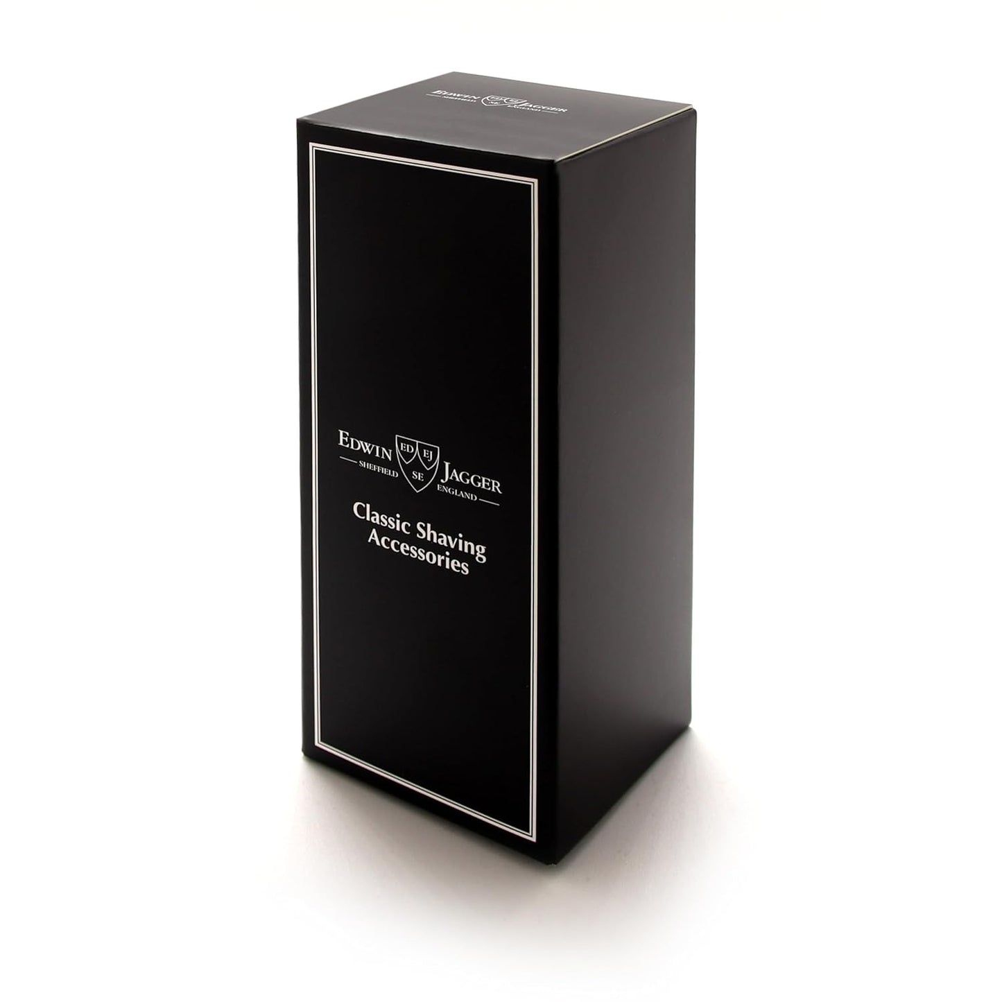 81SB586 Simulated Ebony Pure Badger Hair Shaving Brush with Nickel Plated Collar and End Capâ