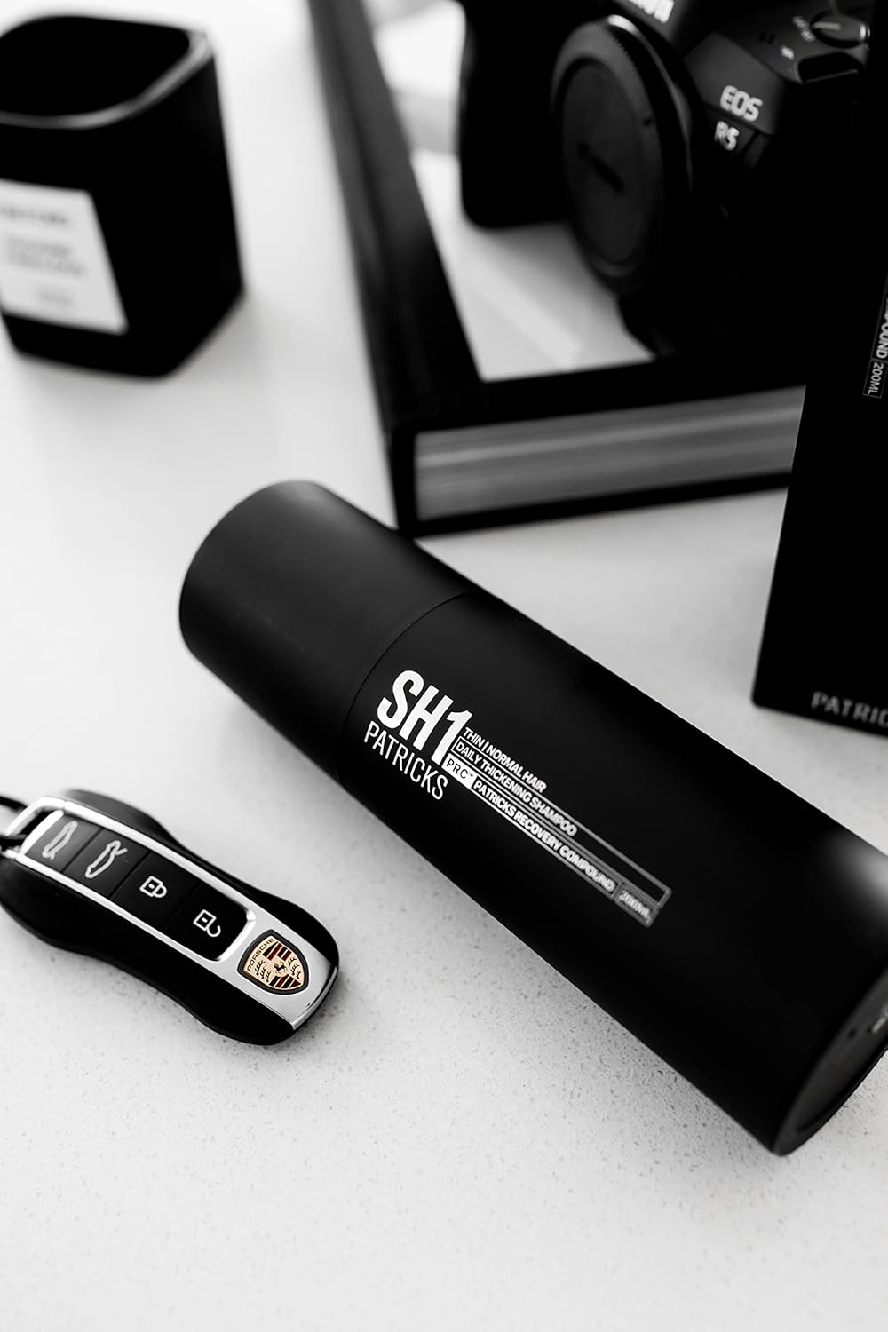 Patricks | SH1 Thickening Shampoo for Hair Loss in Men | DHT Blocker | Includes Protein & Other Powerful Ingredients to Support Hair Growth & Care | for Mild to Moderate Hair Loss | 200Ml