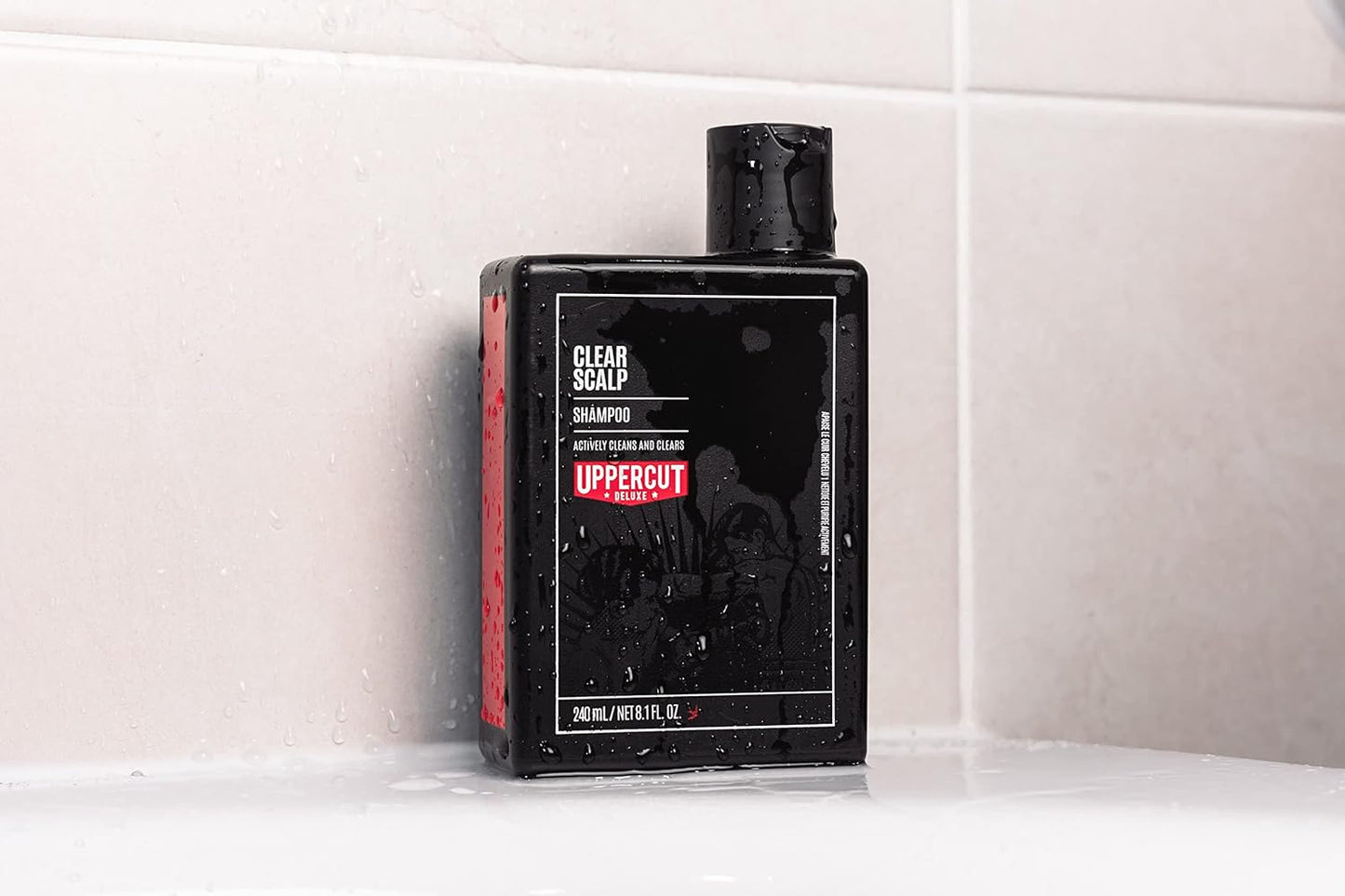 Uppercut Deluxe Clear Scalp Shampoo, 8.1 Fl. Oz.