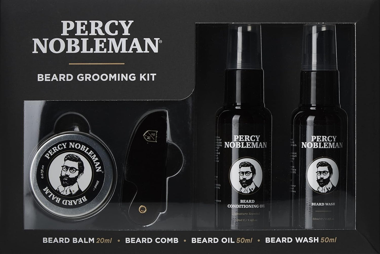 Percy Nobelman Beard Grooming Kit