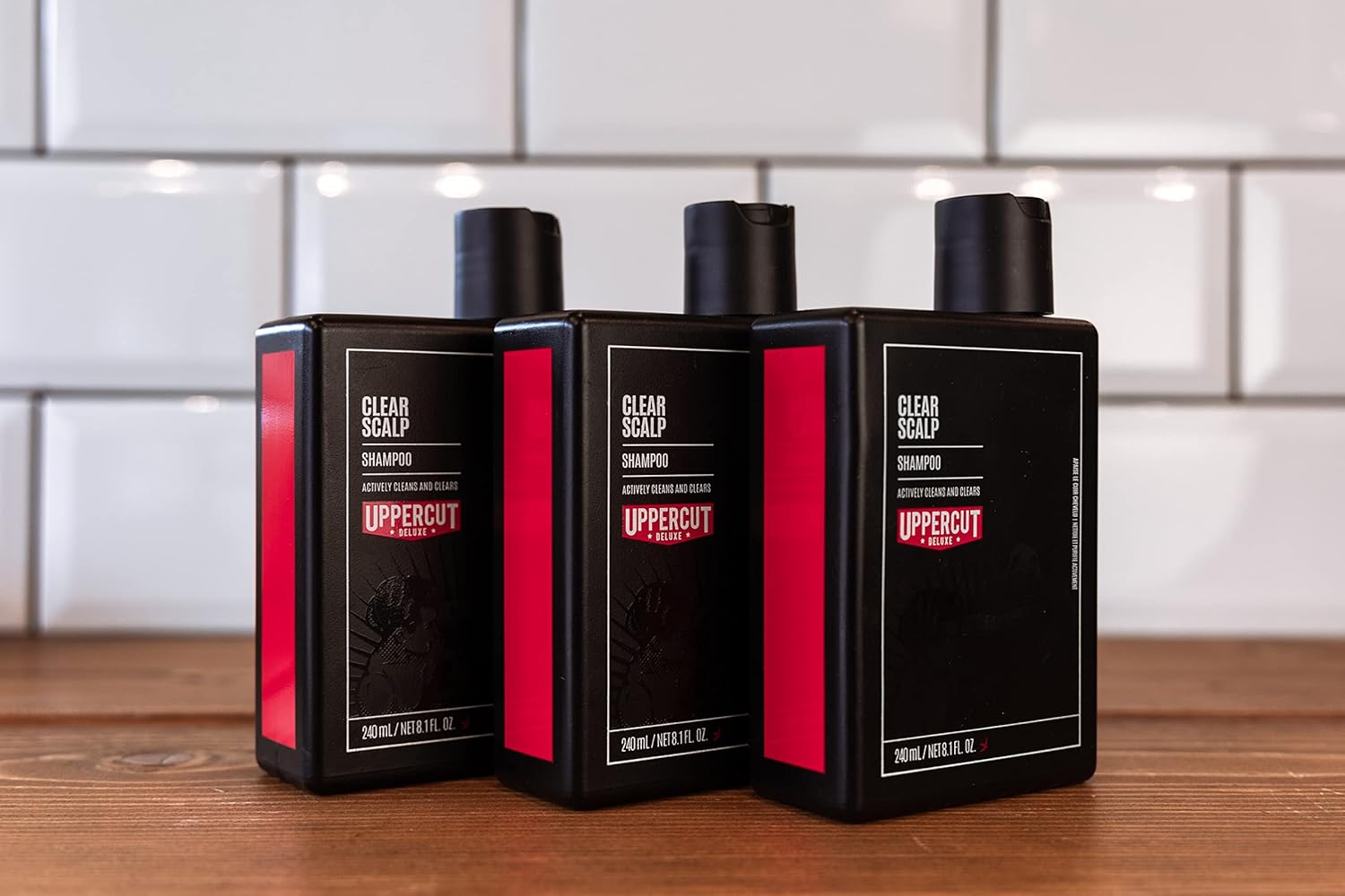 Uppercut Deluxe Clear Scalp Shampoo, 8.1 Fl. Oz.