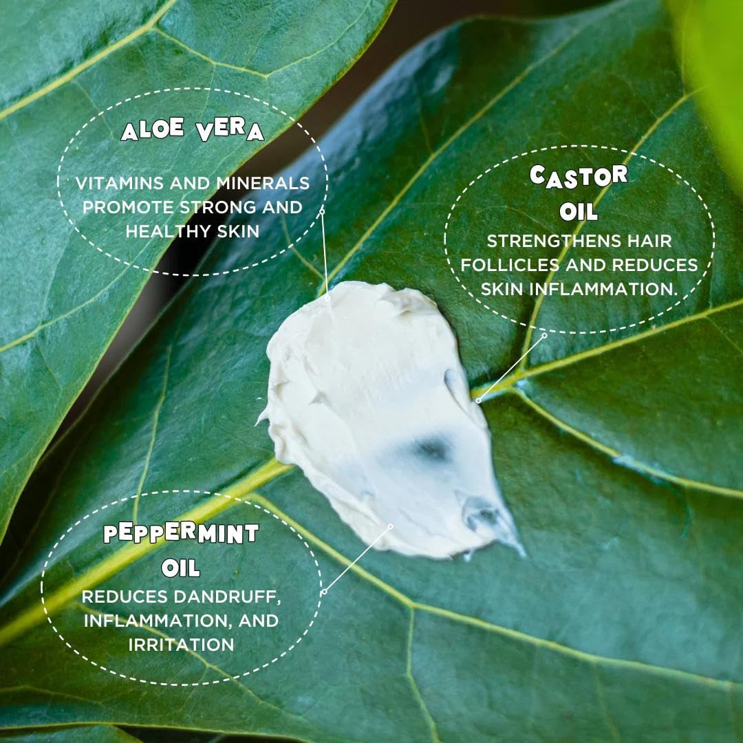 O'Douds Styling Treatment Hair Cream - Texturizing Cream - Medium Hold, Natural Shine - Manageable, Relaxed, Textured & Natural Styles - Lavender & Peppermint Scent, 4 Oz