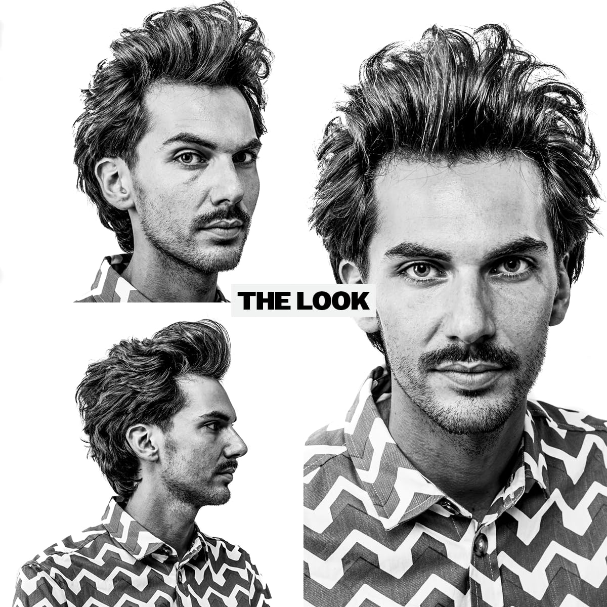 REUZEL Concrete Matte Pomade, Strong All Day Hold, Water Soluble Styling, Matte Finish and Flake Free, Easy to Wash Out, for All Hair Types