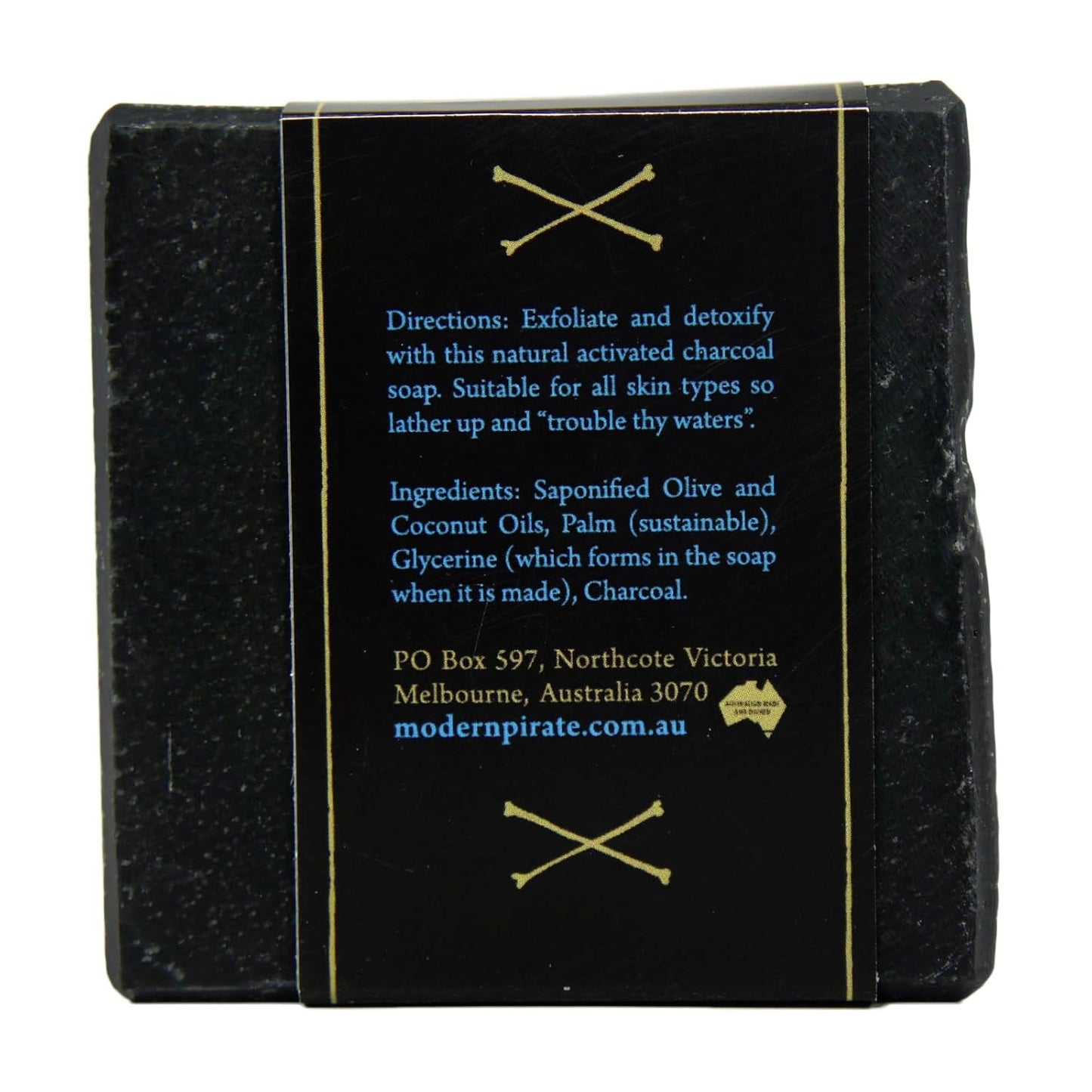 Modern Pirate Activated Charcoal Soap
