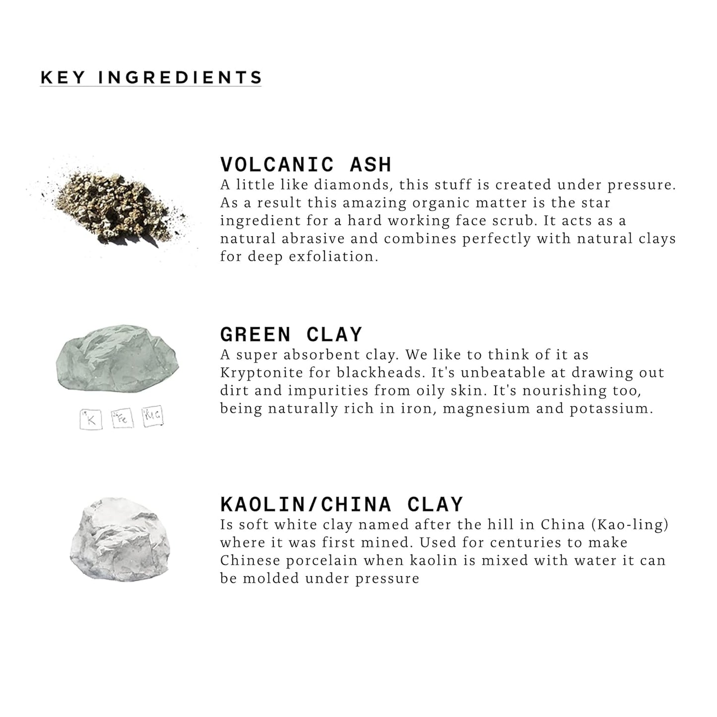 Triumph & Disaster | Rock & Roll Face Scrub for Men | Natural, Exfoliating Pore Cleansing Facial Scrub - Removing Blackheads and Dirt, 5.11 Oz