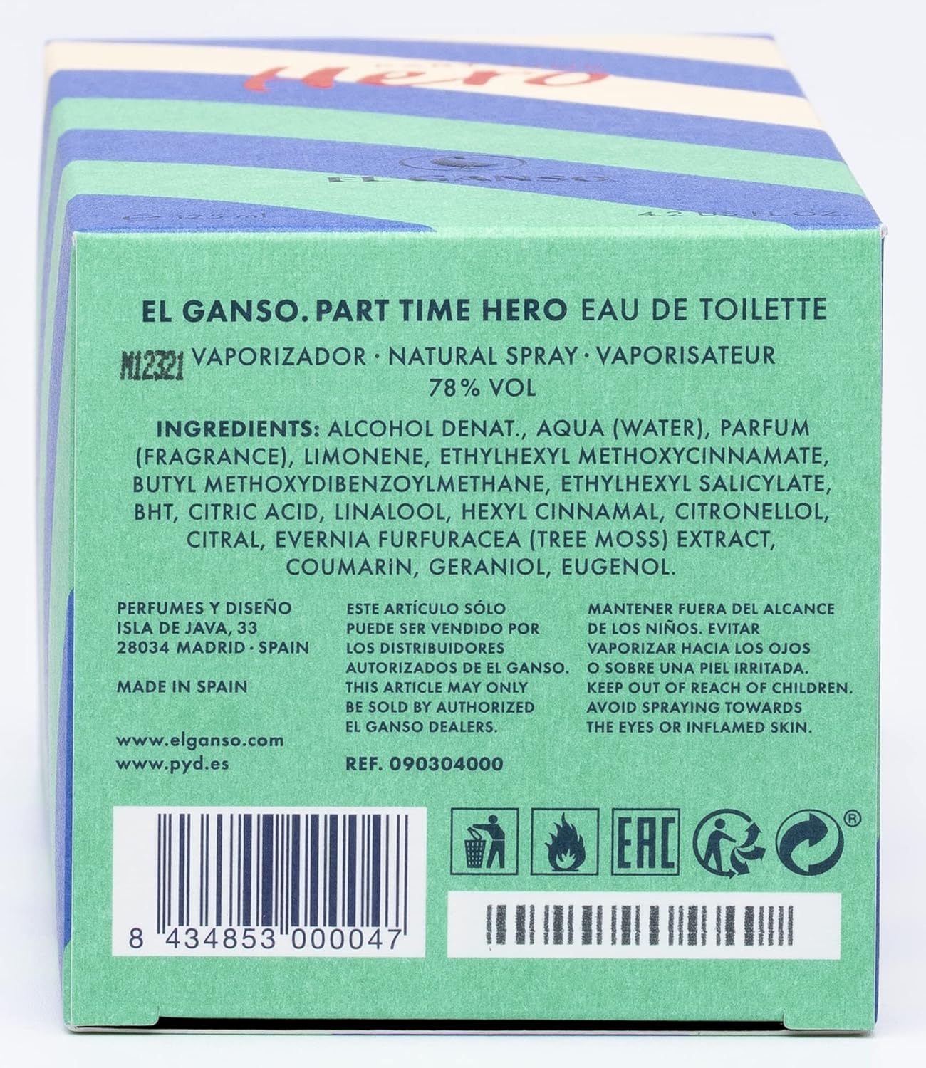 El Ganso Part Time Hero EDT 125Ml