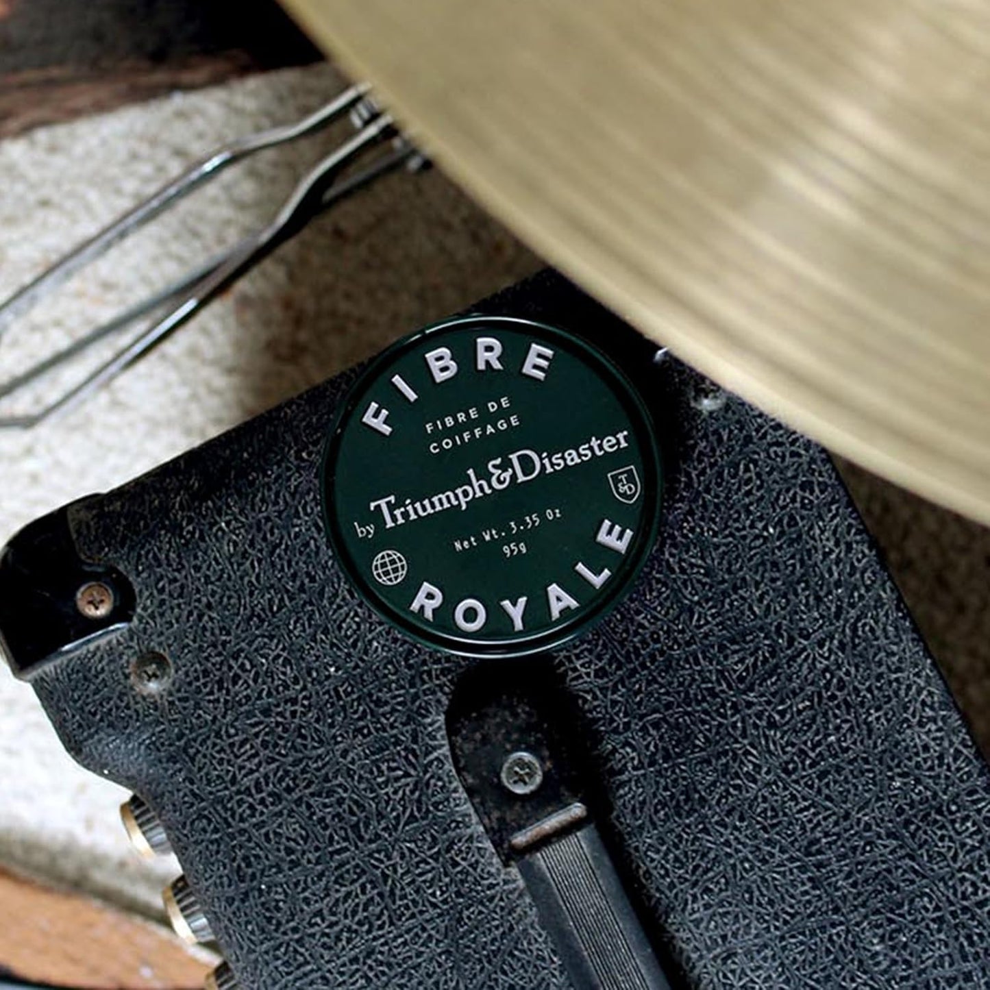 Triumph & Disaster Fibre Royale Hair Wax – Strong Hold Pomade for Thick Hair, Natural Finish Styling for Men & Women, 95G