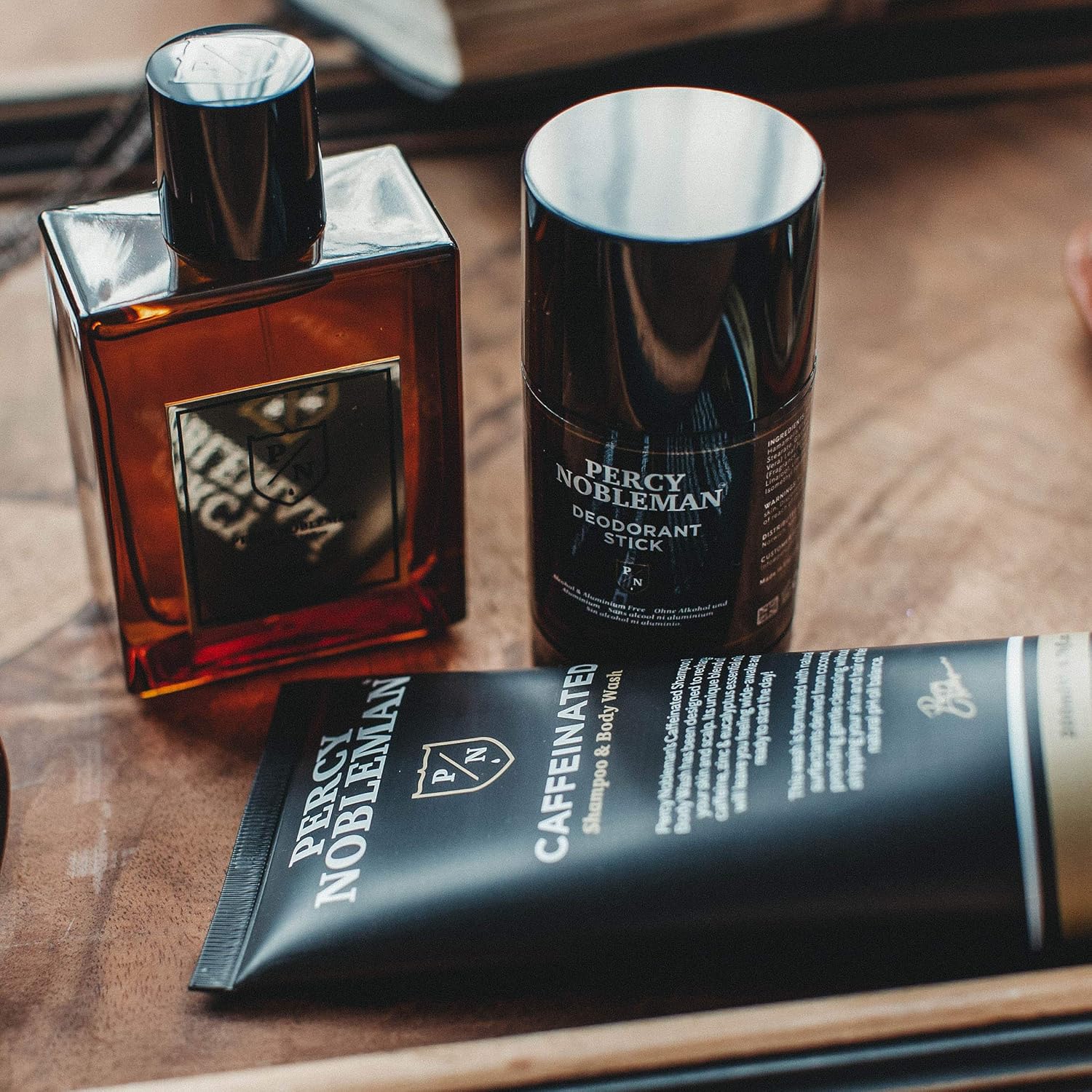 Percy Nobleman Natural Deodorant Stick - Signature Scented Men'S Deodorant with Aloe Vera and Witch Hazel Blend. Aluminium Free 75Ml