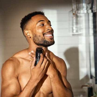 MANSCAPED® the Beard Hedger® Advanced Kit Includes Our Premium Precision Beard & Mustache Trimmer, Hydrating Shampoo, Softening Conditioner, Moisturizing Oil & Facial Hair Comb