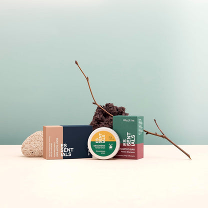 Essentials Herbal Lemon Deocream 35G, Aluminium-Free, Sustainable Packaging, No Marking