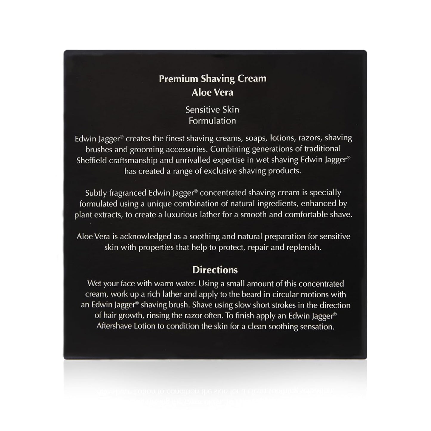 99.9% Natural Premium Shaving Cream, 100Ml Tub - Aloe Vera, 3.4-Ounce