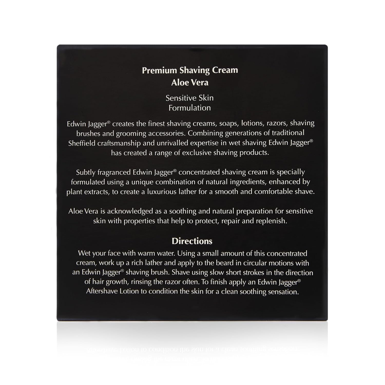 99.9% Natural Premium Shaving Cream, 100Ml Tub - Aloe Vera, 3.4-Ounce