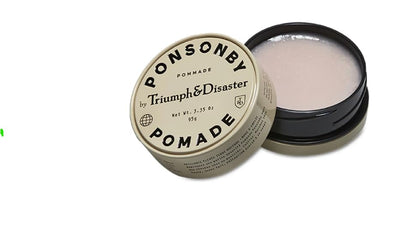 Triumph & Disaster Ponsonby Pomade – Medium Hold Hair Wax for Men and Women, High Shine, Non-Greasy Finish, 95G – Fine to Thick Hair