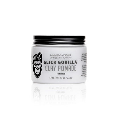 Slick Gorilla Firm Hold Clay Pomade for Men | 2.5 Oz | 