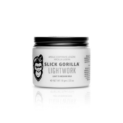 Slick Gorilla Lightwork Matte Hair Clay for Men 2.5 oz