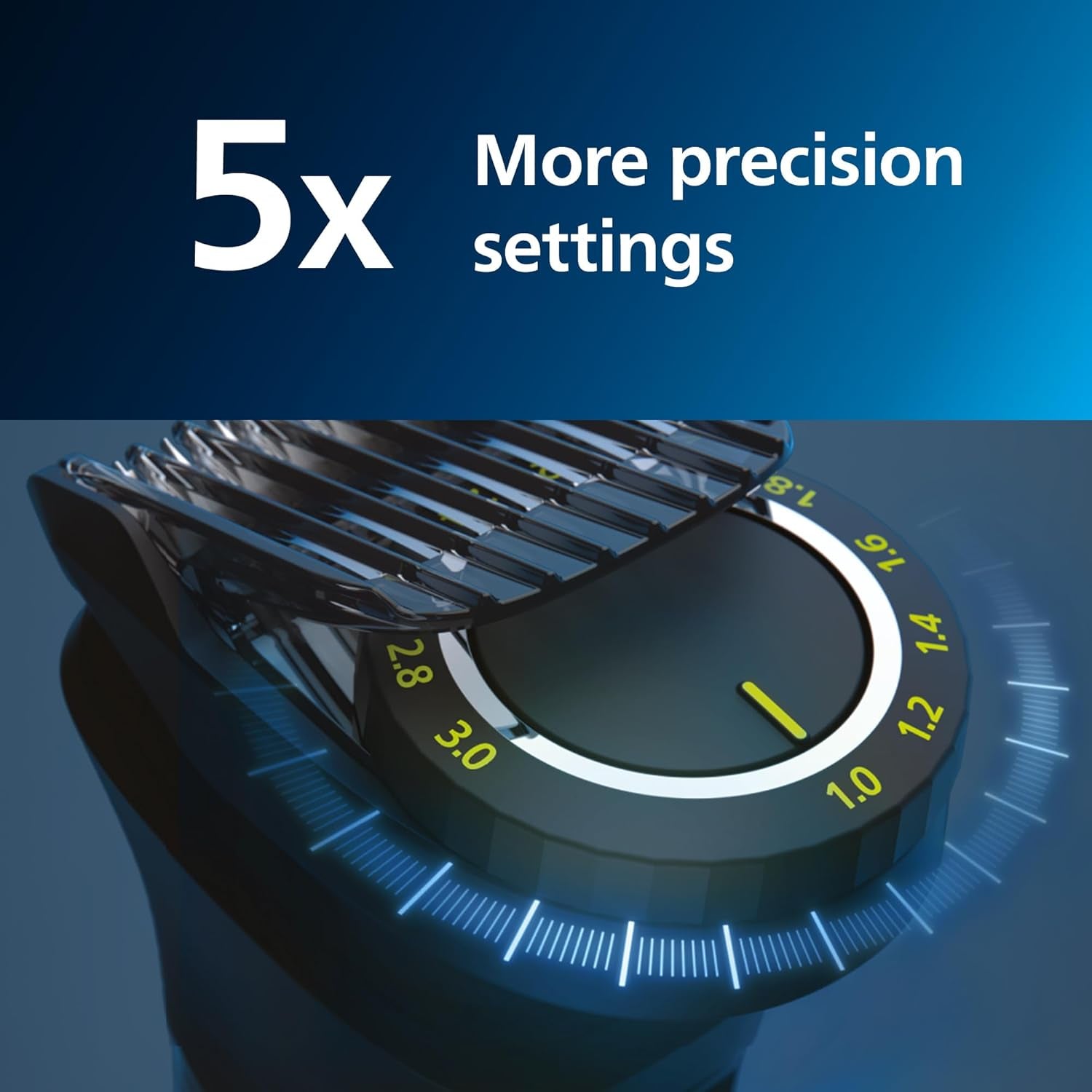 Norelco Philips Multigroom 9000 Series, All-In-One Trimmer, Beard Trimmer and Hair Clipper, 25-Piece/27-Length Men'S Grooming Kit for Beard, Face, Nose, Ear and Body, Travel Kit, MG9522/50