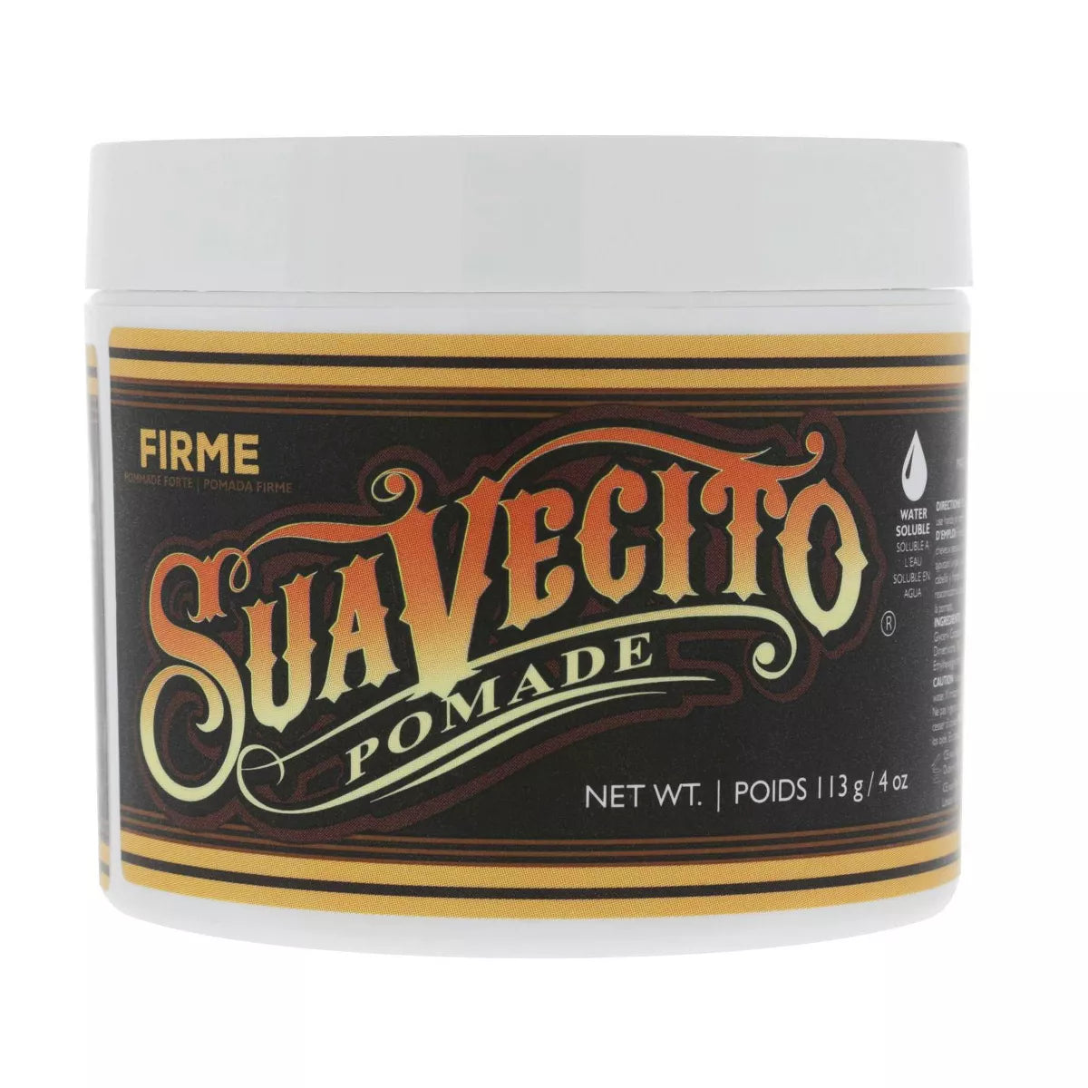 Suavecito Strong Hold Pomade - 4Oz
