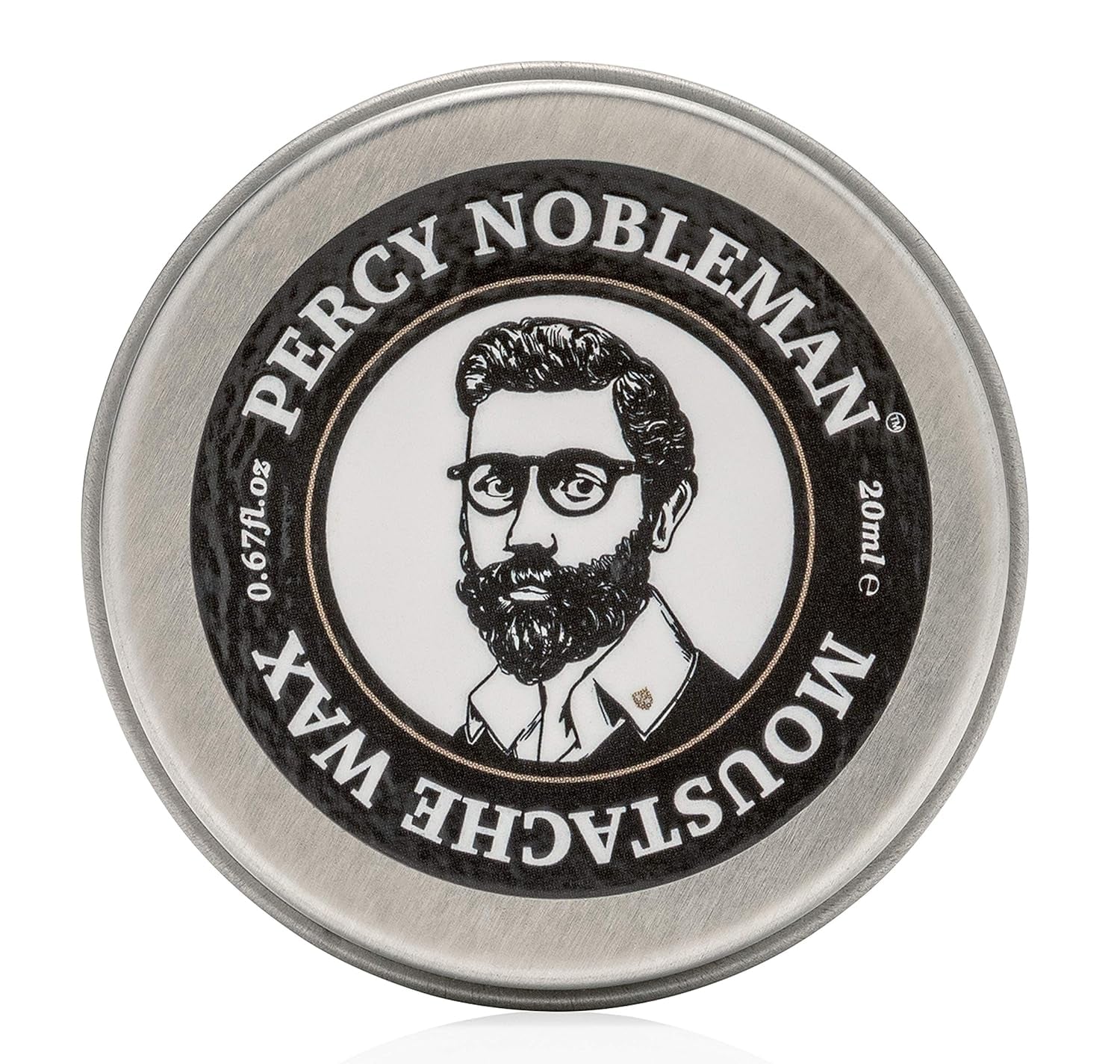 Percy Nobelman Moustache Wax, 0.68 Ounce
