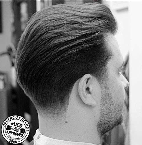 Uppercut Deluxe Quiff Roller, Non-Slip All Hair Hairbrush for Unisex Adult, Black & Red