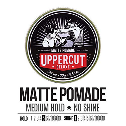 Uppercut Deluxe Matte Hair Pomade, 3.5 Ounces