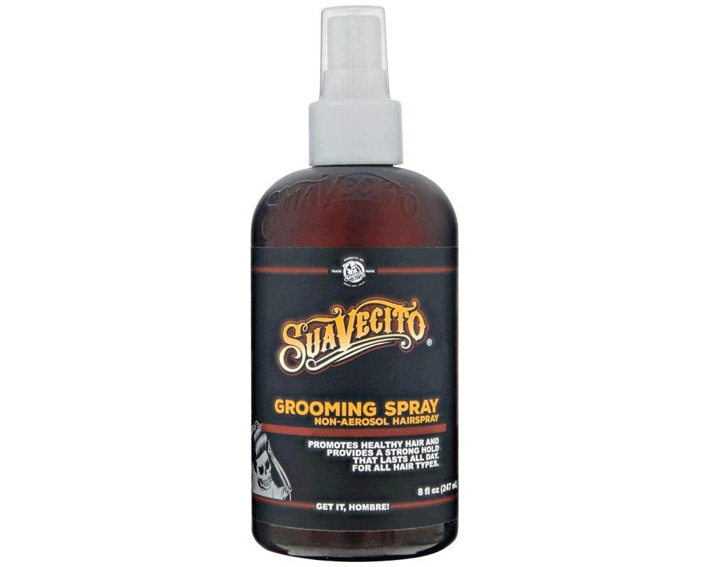 Suavecito Grooming Non-Aerosol Hairspray for Men - 8 Oz Hair Spray