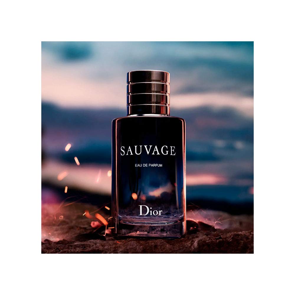 Christian Dior Sauvage Eau De Parfum Spray for Men, 3.4 Ounce