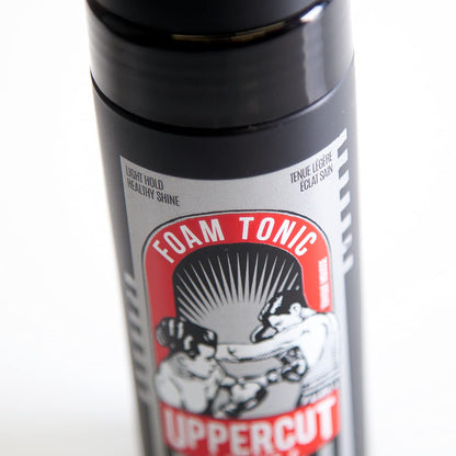 Uppercut Deluxe Styling Foam Tonic, Light Hold, Low Shine, 5 Fl. Oz.