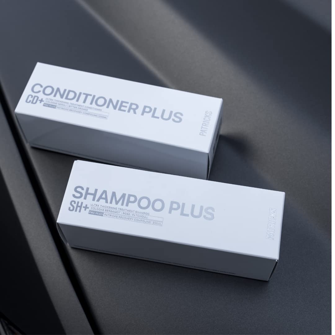 PATRICKS | CD plus Ultra Thickening Conditioner | DHT Blocker | Includes Zinc & Powerful Ingredients to Support Hair Growth & Care | for Moderate to Advanced Hair Loss | 200Ml