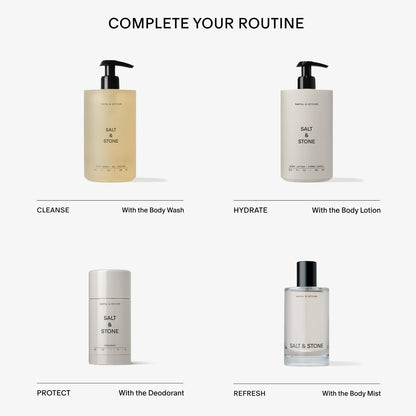 Salt & Stone Natural Deodorant - Santal | Extra Strength Natural Deodorant for Women & Men | Aluminum Free with Probiotics, Seaweed Extracts & Shea Butter (2.6 Oz)