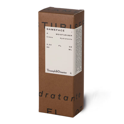 Triumph & Disaster | Gameface Moisturizer Tube | Hydrating Facial Moisturizer - Lightweight, Non-Greasy Facial Lotion for Men, 3.04 Oz