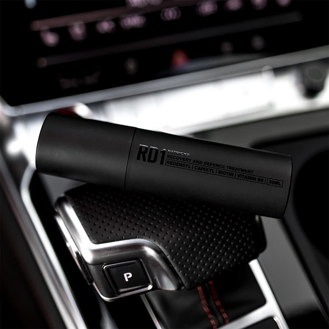 Patricks | RD1 Hair Loss Spray for Men | DHT Blocker | Includes Powerful Ingredients to Support Hair Growth & Scalp Care | Adds Volume & Texture | for Mild to Advanced Hair Loss | 20Ml