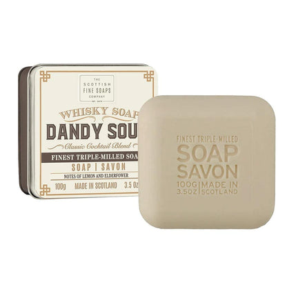 The Scottish Fine Soaps Company Scottish Soap Soap in a Tin Dandy Sour