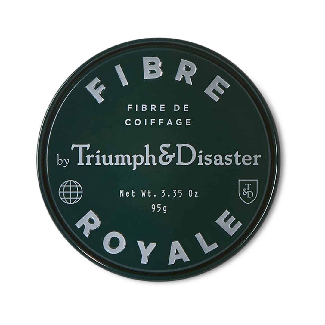 Triumph & Disaster Fibre Royale Hair Wax – Strong Hold Pomade for Thick Hair, Natural Finish Styling for Men & Women, 95G