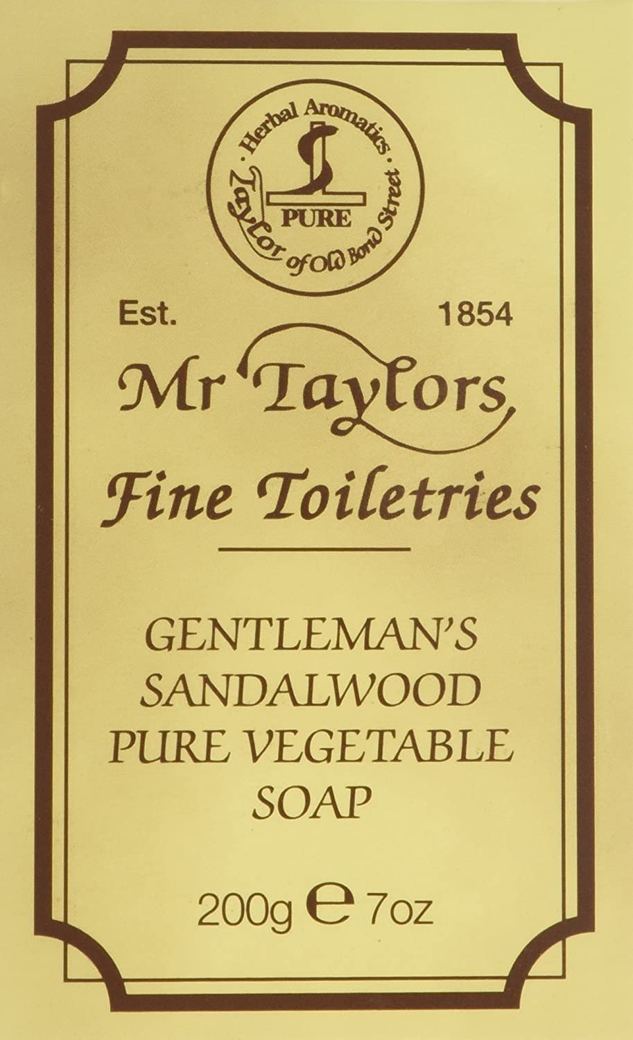 Taylor of Old Bond Street Bath Soap 200G Soap Bar by