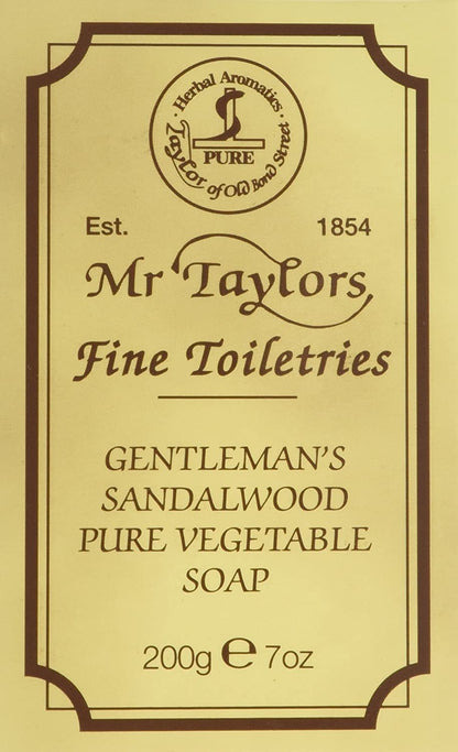 Taylor of Old Bond Street Bath Soap 200G Soap Bar by