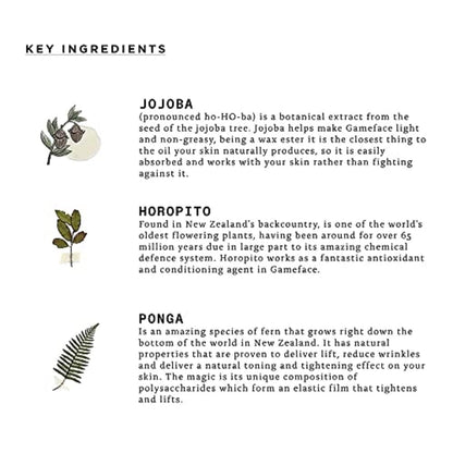  Triumph & Disaster | Gameface Moisturiser Jar | Hydrating Facial Moisturizer - Lightweight, Non-Greasy Facial Lotion for Men, 3.4 Oz