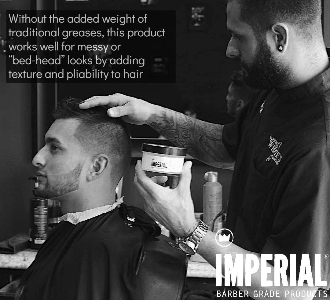 Fiber Pomade - Medium Hold Water-Based High Sheen Formula with Texturizing Fibers 6 Oz for Men'S Hair Styling