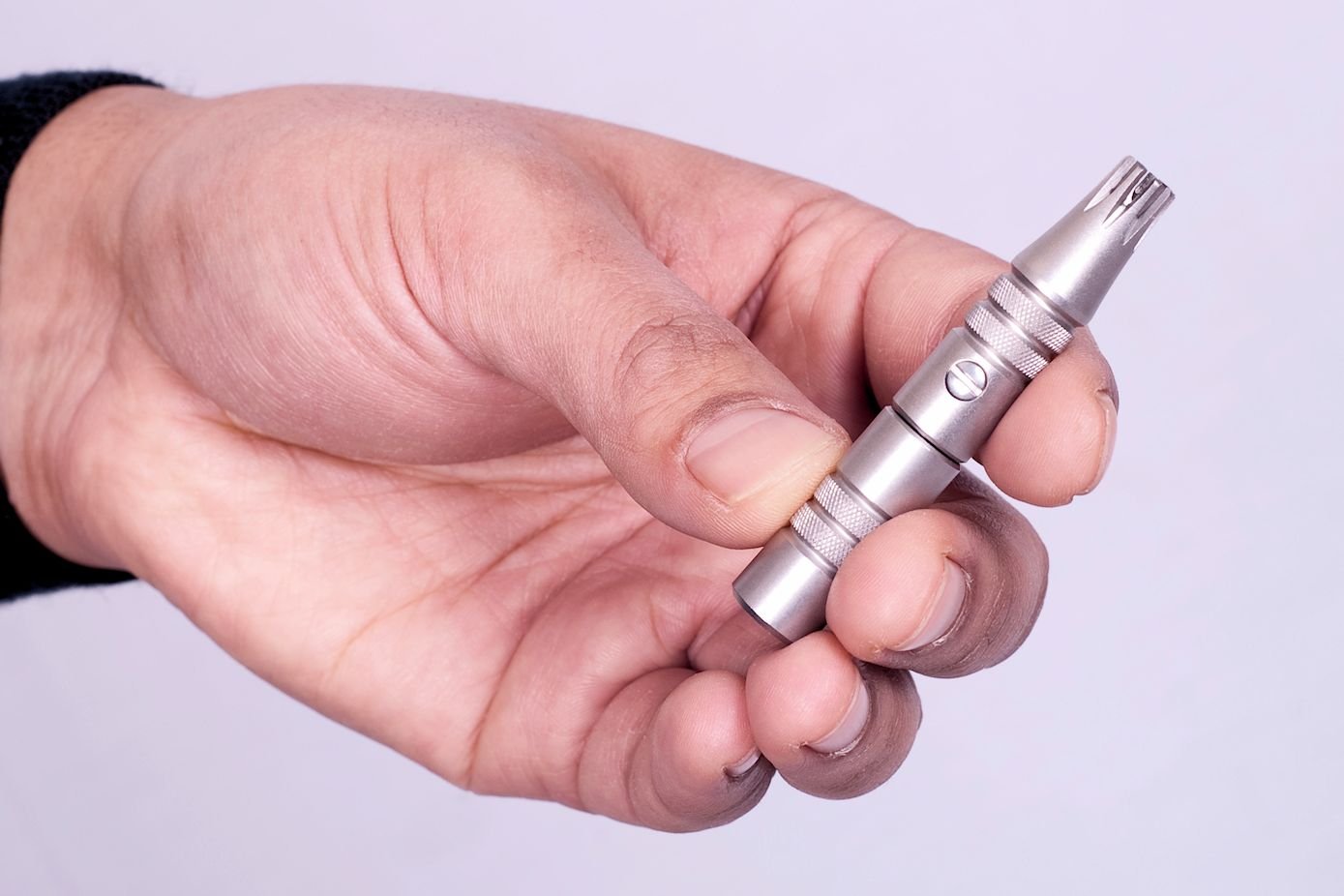 Groom Mate Platinum XL Nose & Ear Hair Trimmer with Leather Pouch & Brush - Engineered to Last a Lifetime - Made in USA