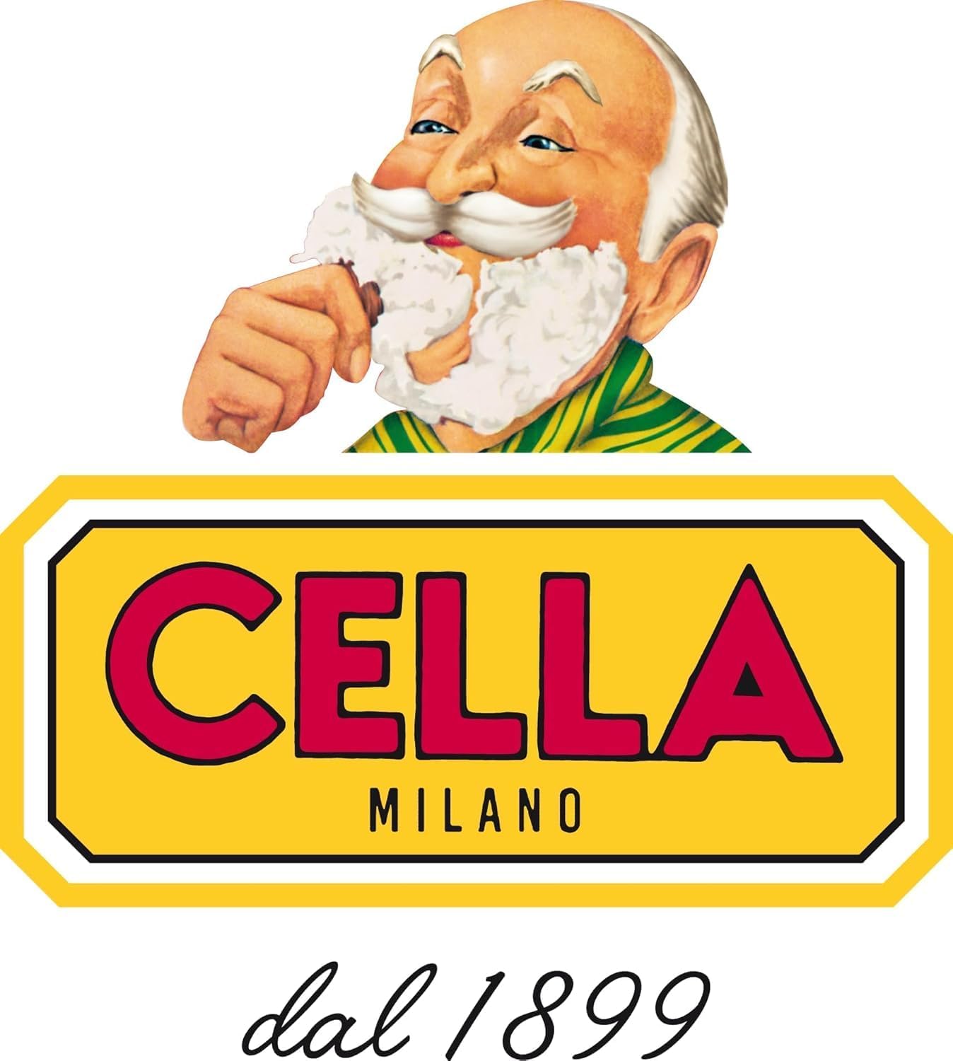 Cella Milano, 2‑In‑1 Beard Shampoo & Conditioner, 200 Ml – Sulfate‑Free Beard Cleanser – Gentle, Hydrating Formula from Italy