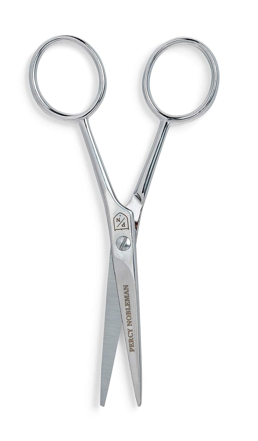 Percy Nobelman Beard & Moustache Scissors
