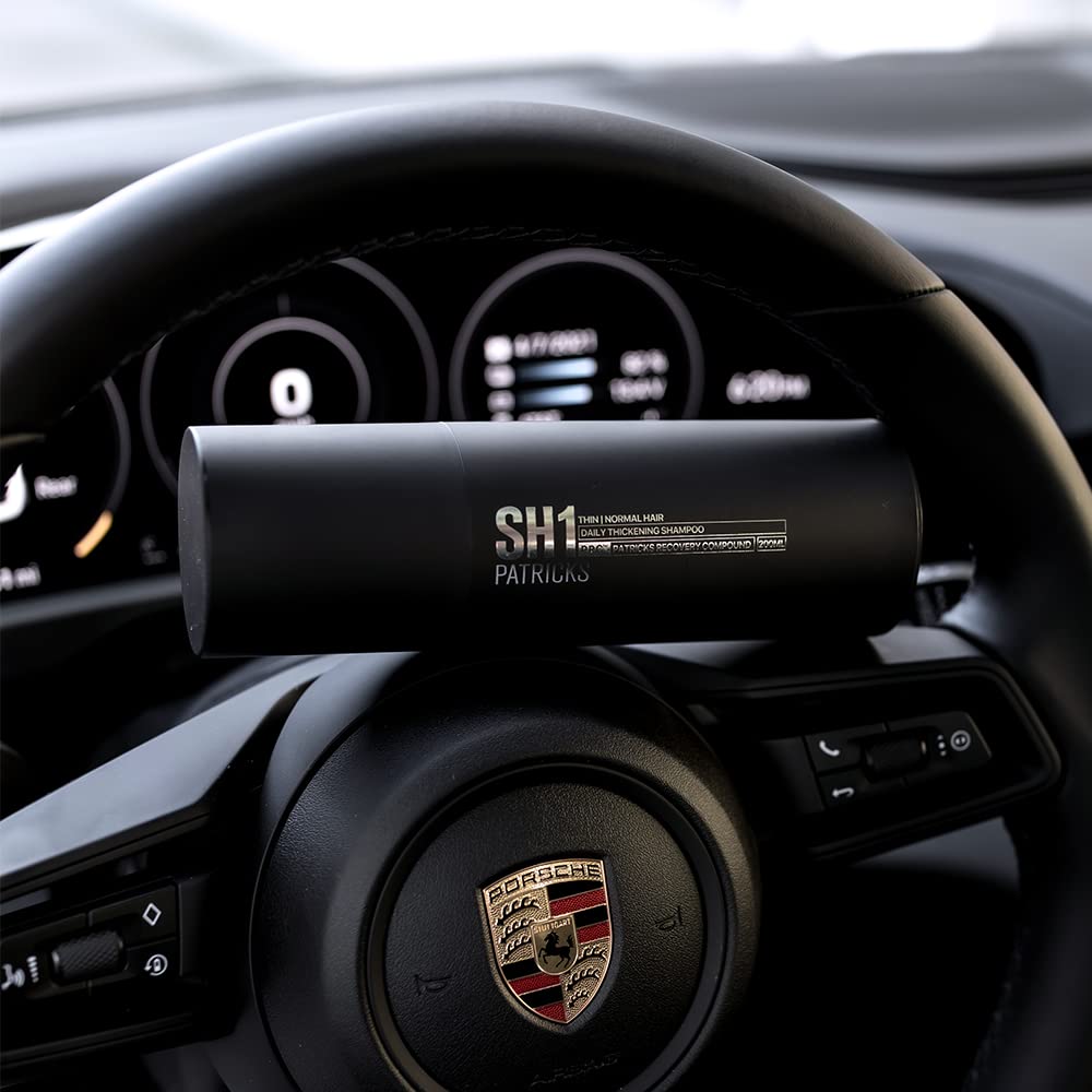 Patricks | SH1 Thickening Shampoo for Hair Loss in Men | DHT Blocker | Includes Protein & Other Powerful Ingredients to Support Hair Growth & Care | for Mild to Moderate Hair Loss | 200Ml