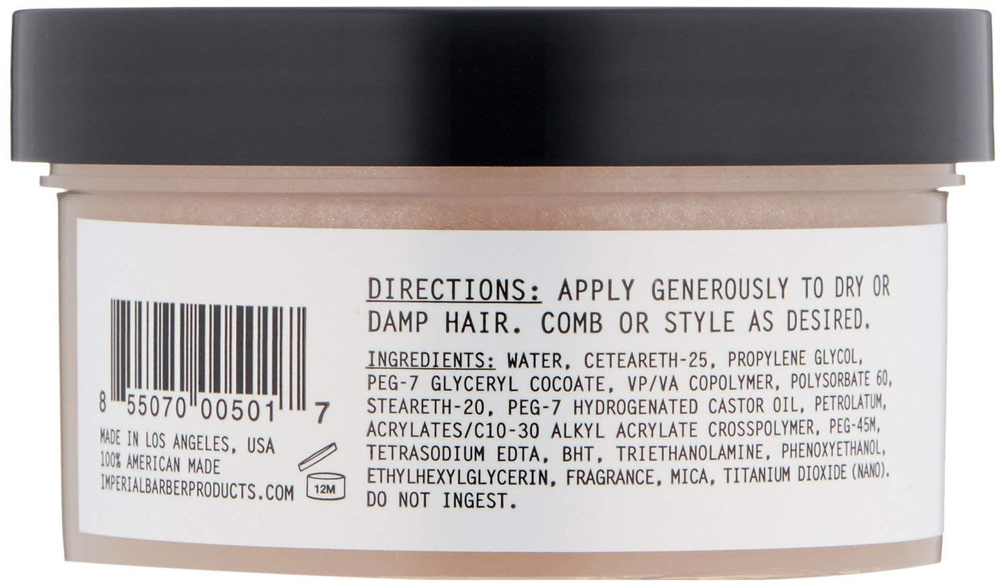 Fiber Pomade - Medium Hold Water-Based High Sheen Formula with Texturizing Fibers 6 Oz for Men'S Hair Styling