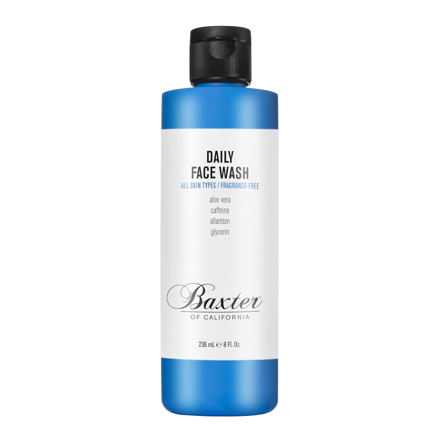 Baxter of California Daily Face Wash for Men | All Skin Types | Sulfate-Free | Fragrance Free | Father'S Day Gift Guide