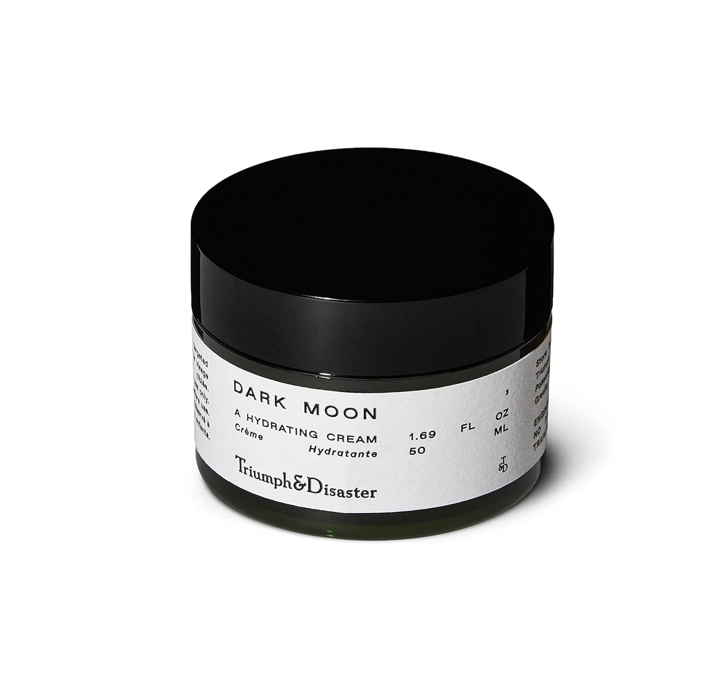 Triumph & Disaster | Dark Moon Hydrating Cream | Face Moisturizer - Night Cream for Men, 1.7 Oz